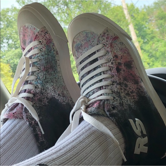 Custom Raf Simons X Adidas Spirit Highs 